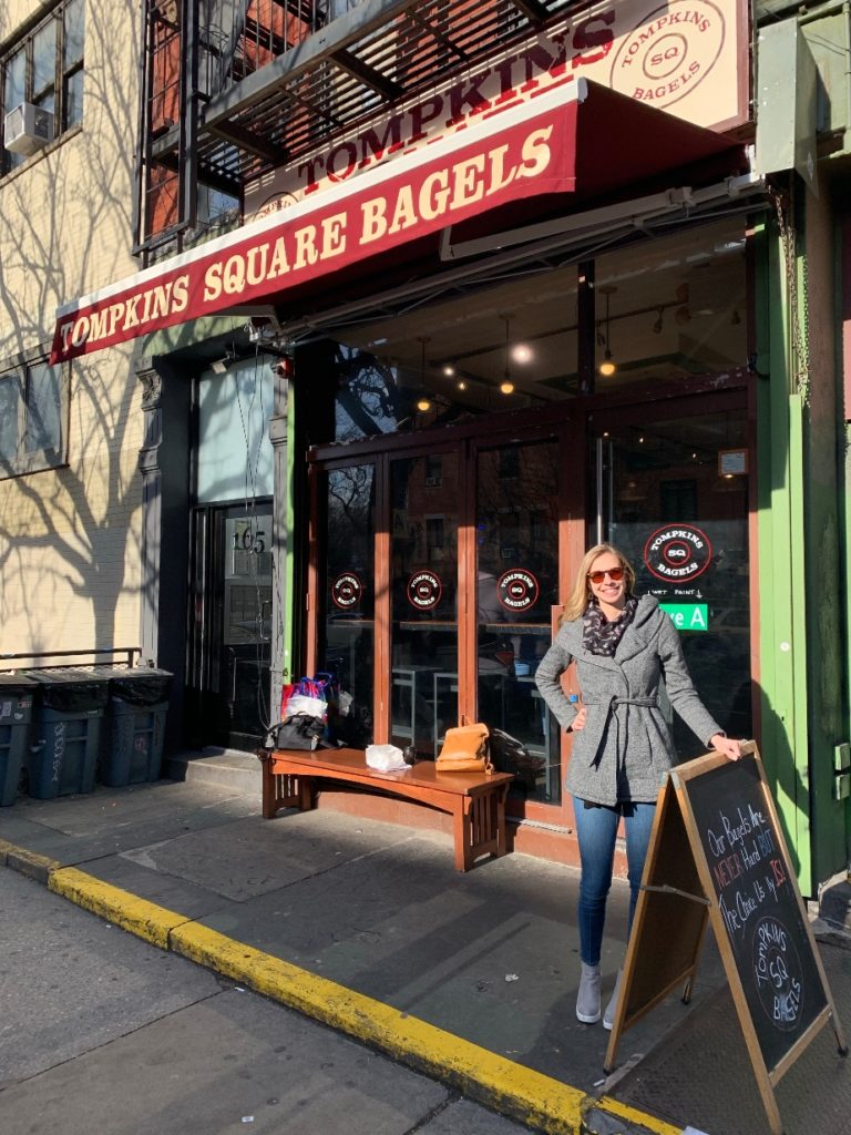 Lower East Side Travel, Tompkins Square Bagel, Mandy, Plan to Explore