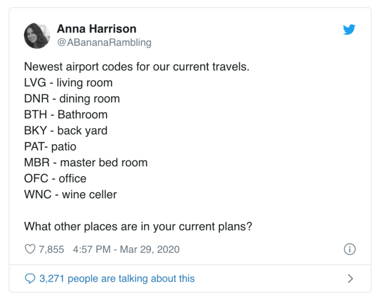 Travel Memes - Airport Codes