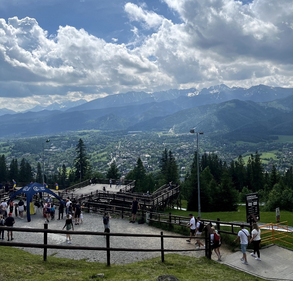 View from Gubalowka, Zakopane, Poland